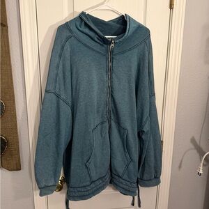 Livi Active French Terry Zip-Up Jacket w/ Pockets